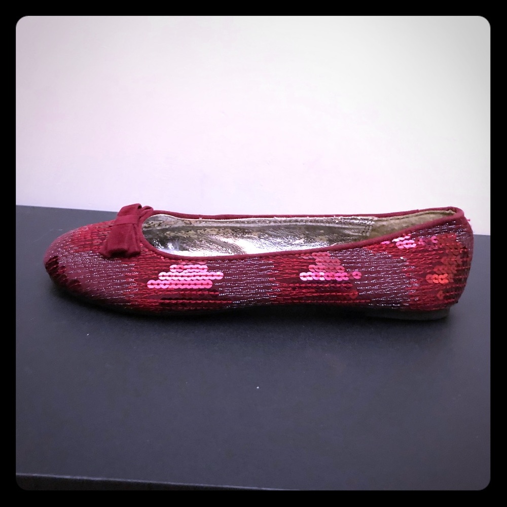 NOMAD Sequin/Velvet Flats